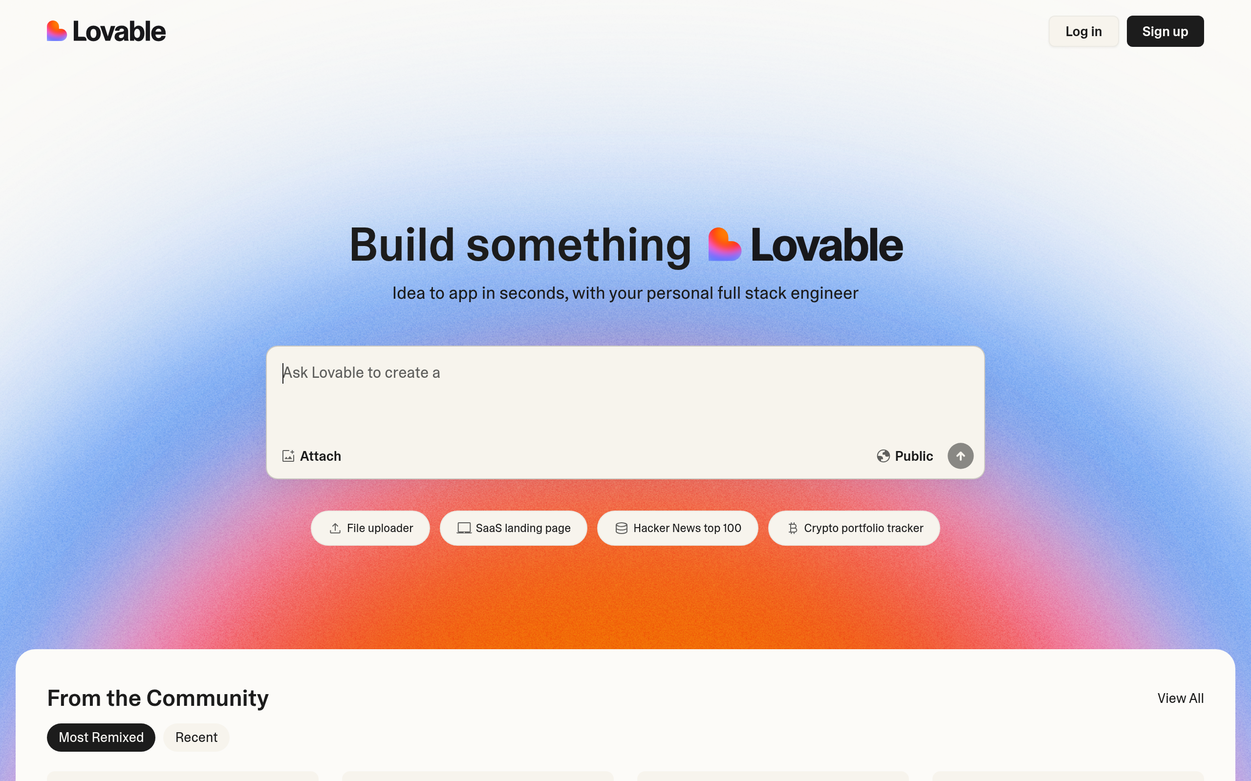 Lovable