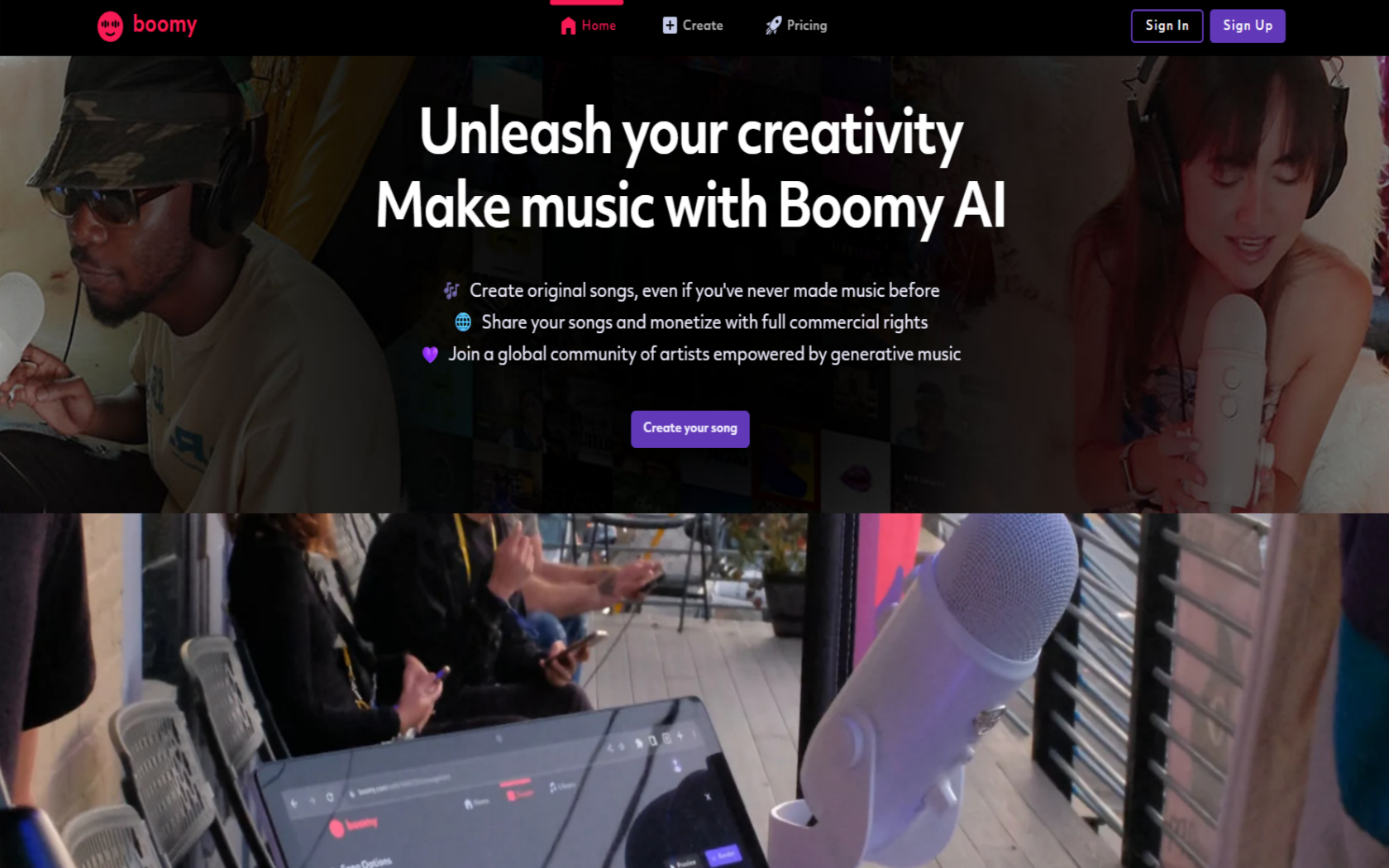 Boomy 이미지
