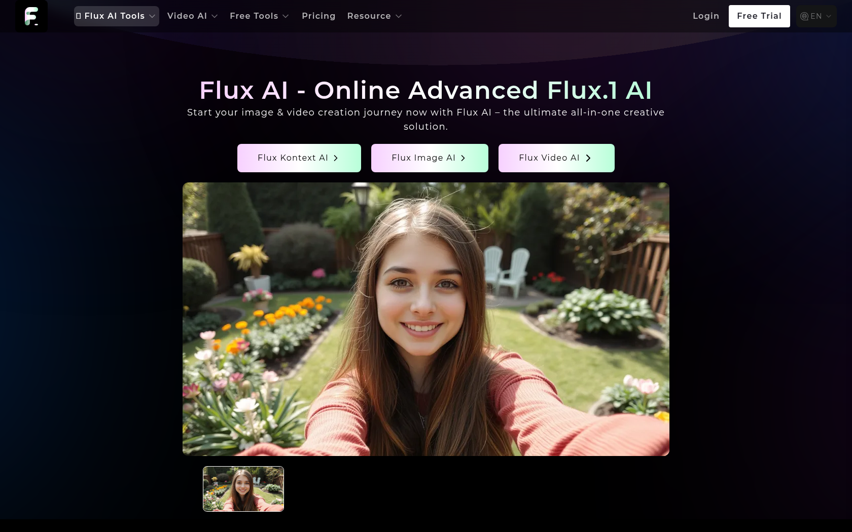 Flux AI 画像