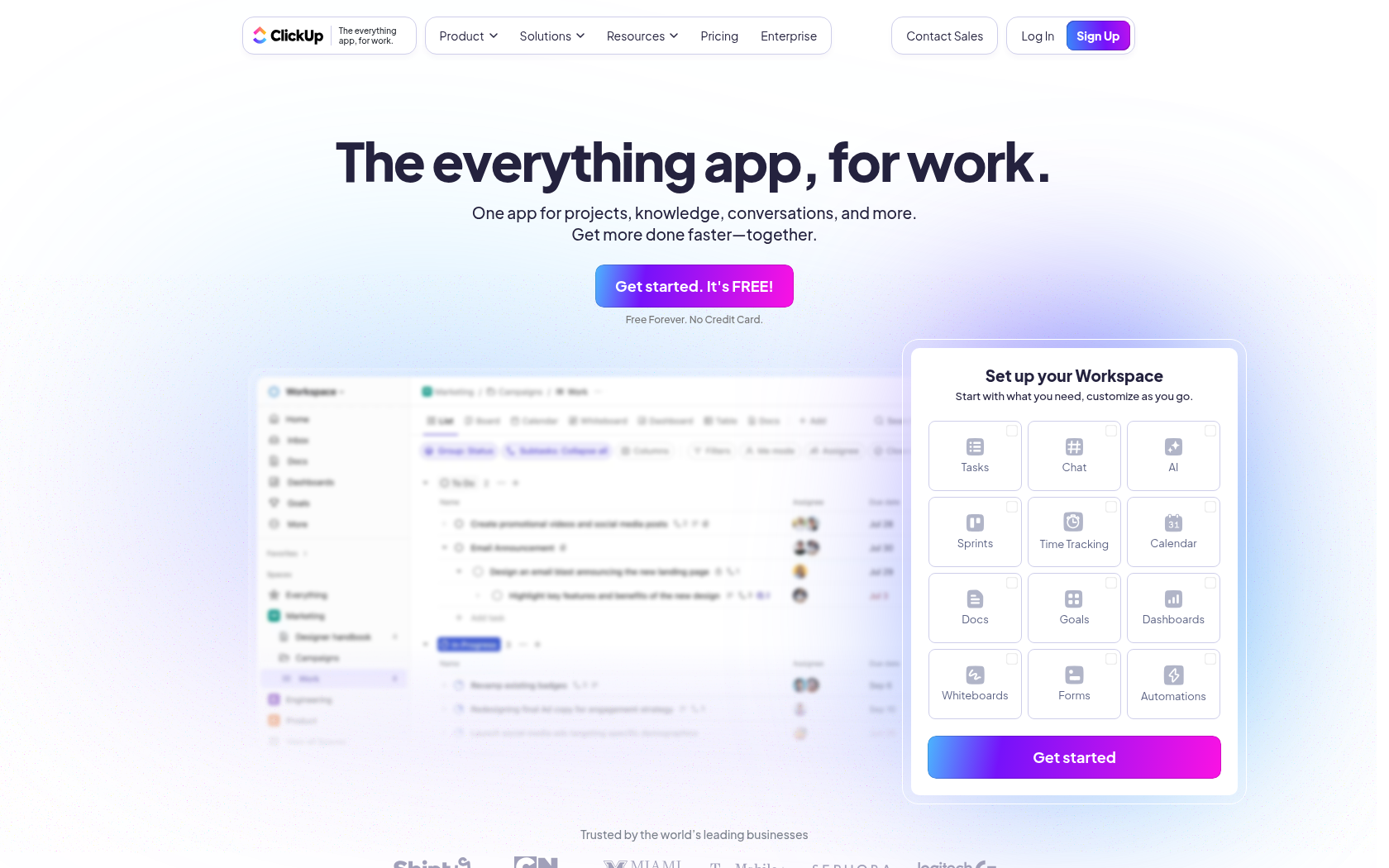 ClickUp 이미지