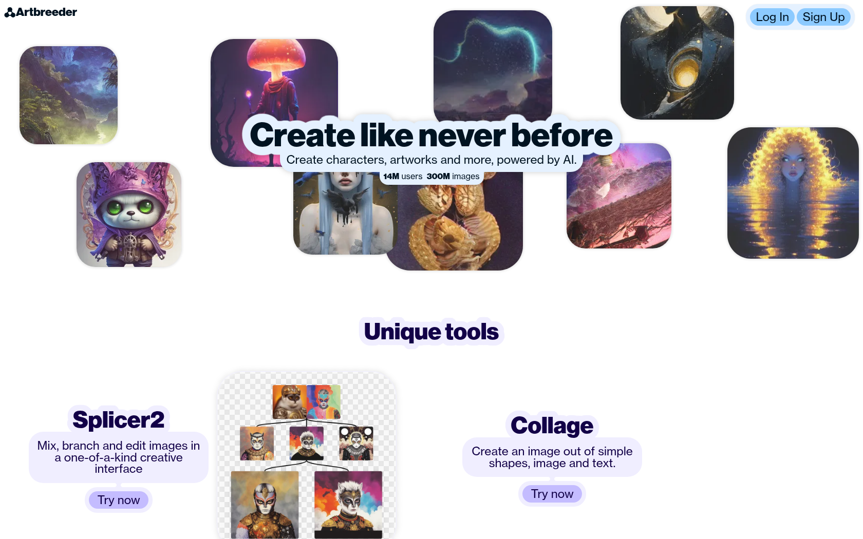 Artbreeder 画像
