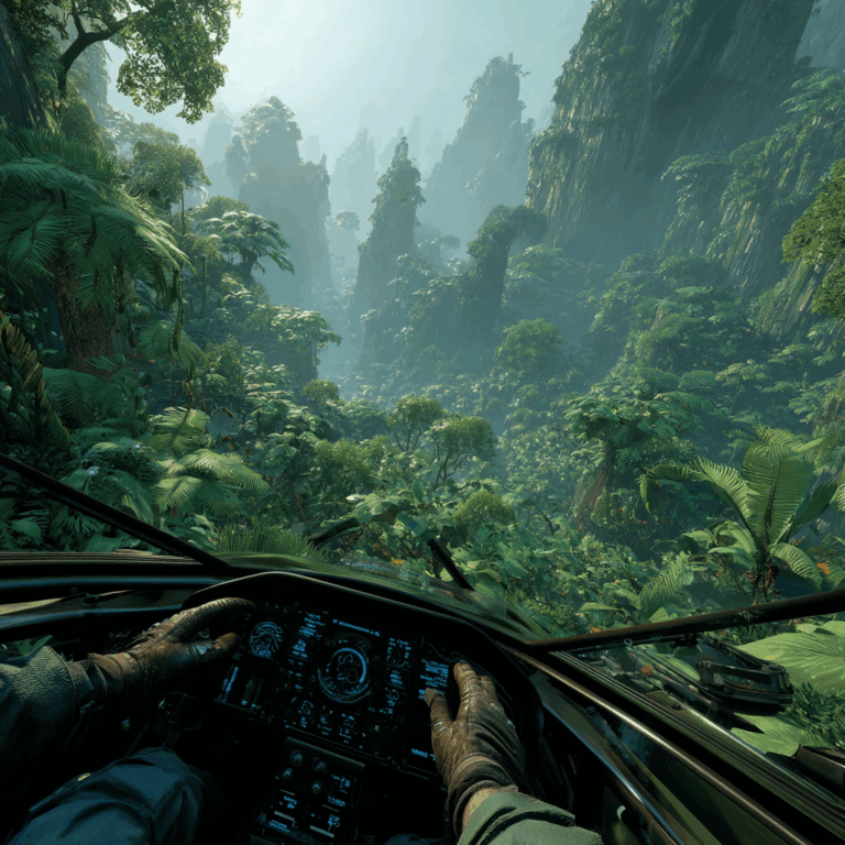 Aerial Jungle Venture