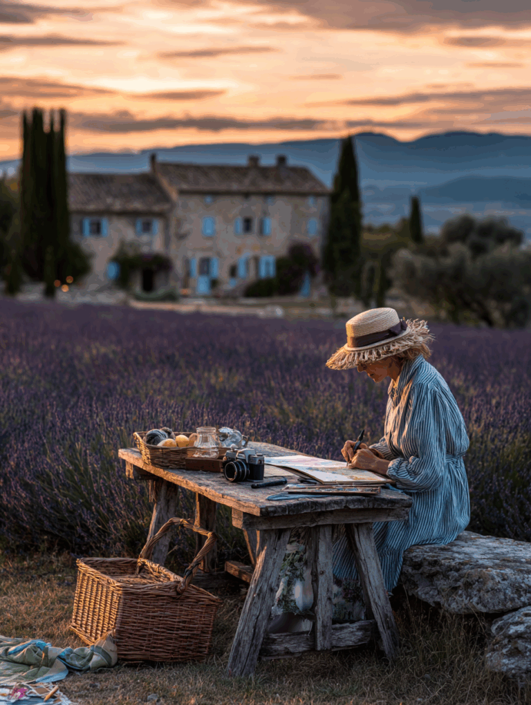 A Farmhouse Scene