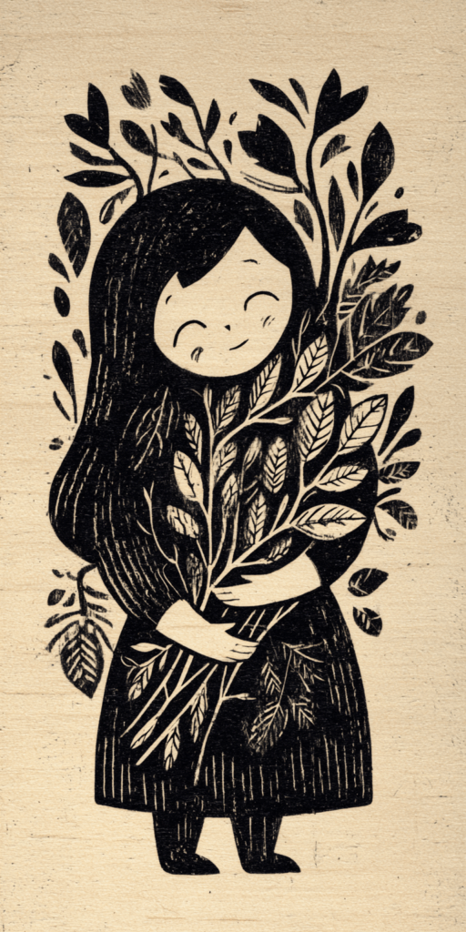 Forest Nymph in Woodland
