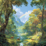 魔法の森の風景