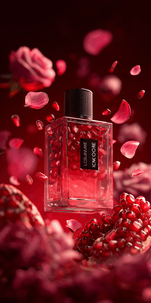 3D Floating Perfume Bottle