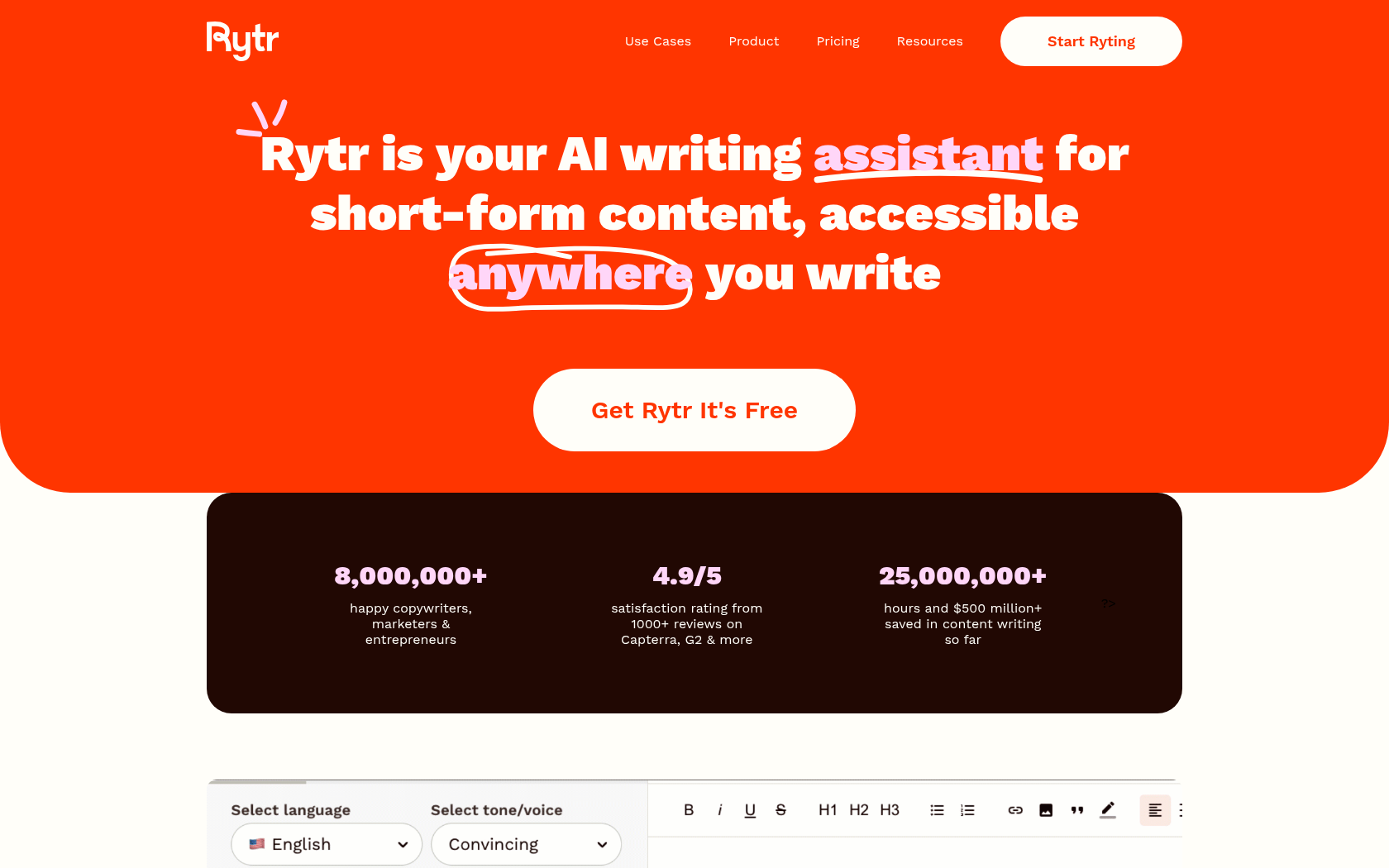 Rytr 이미지