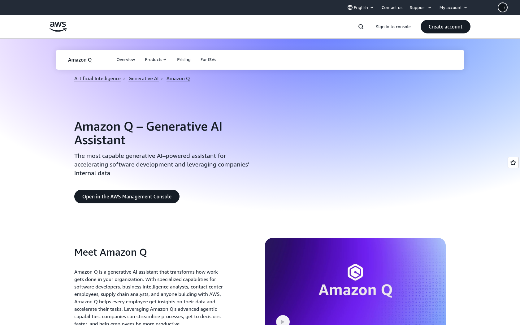 Amazon Q 이미지