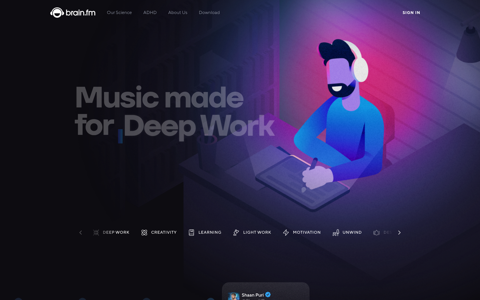 Brain.fm 이미지