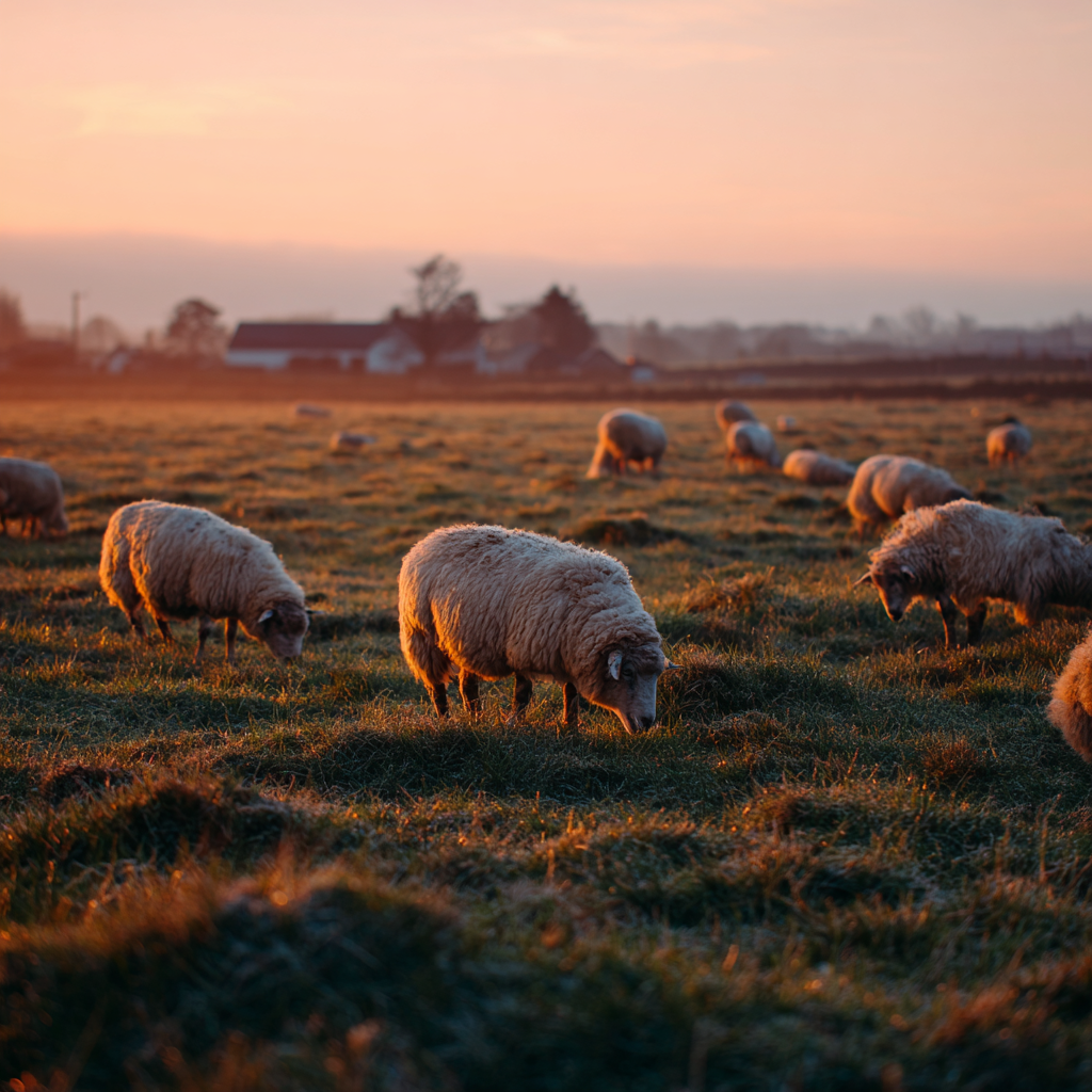 A Serene Farmland in Ireland