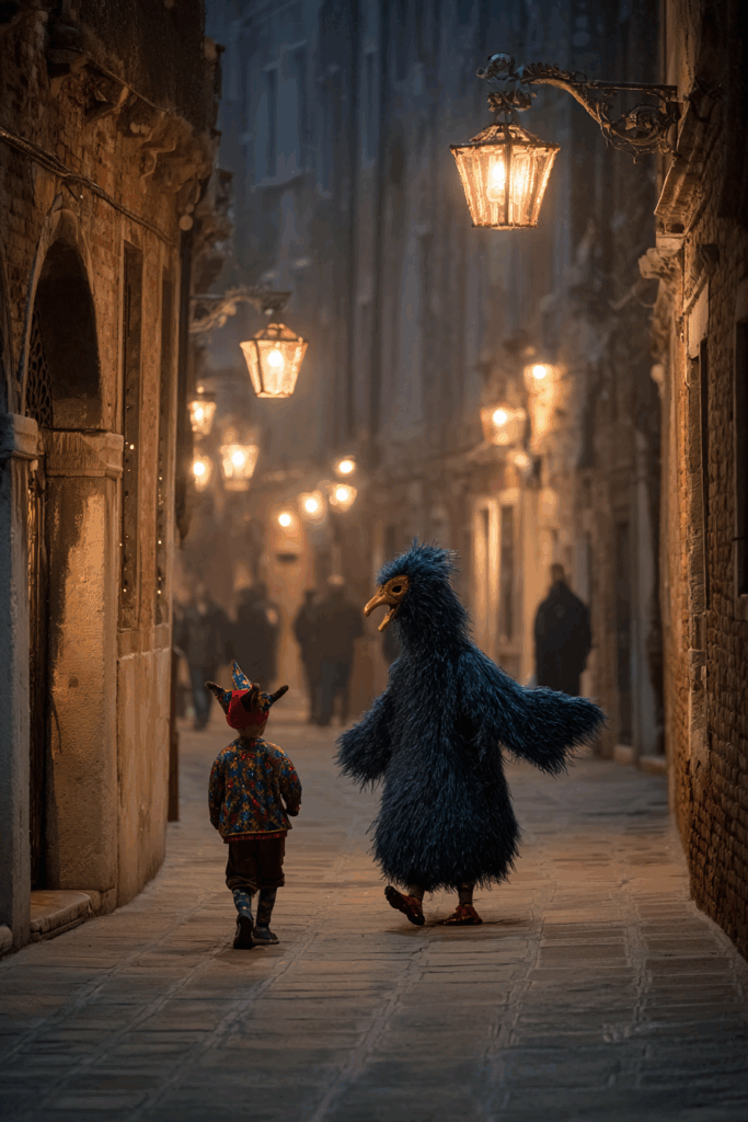 Mysterious Venetian Masquerade