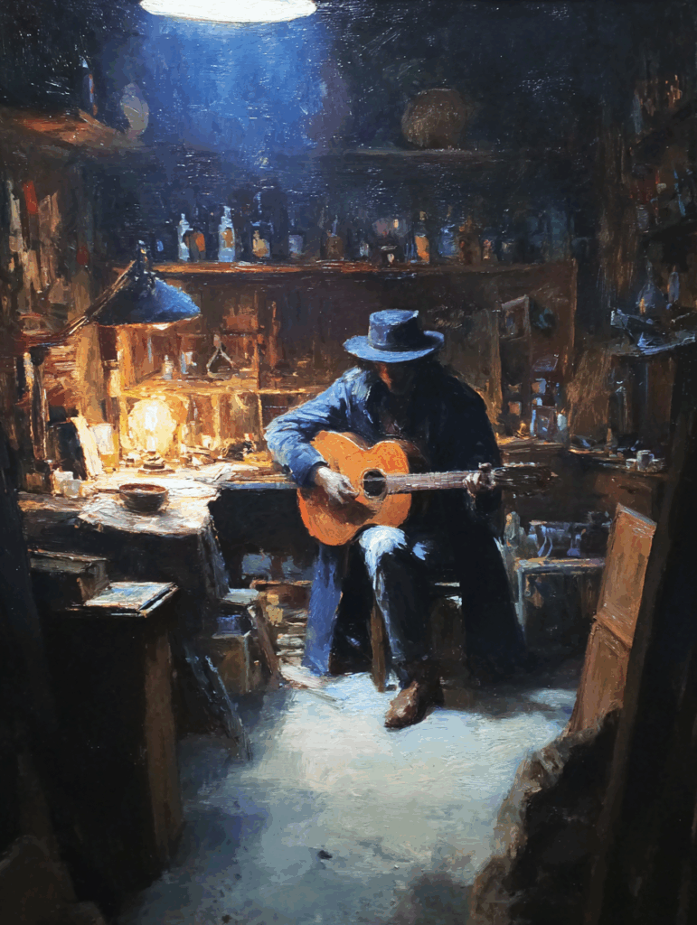 Solitary Musician