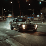 Nighttime Street Drag Race