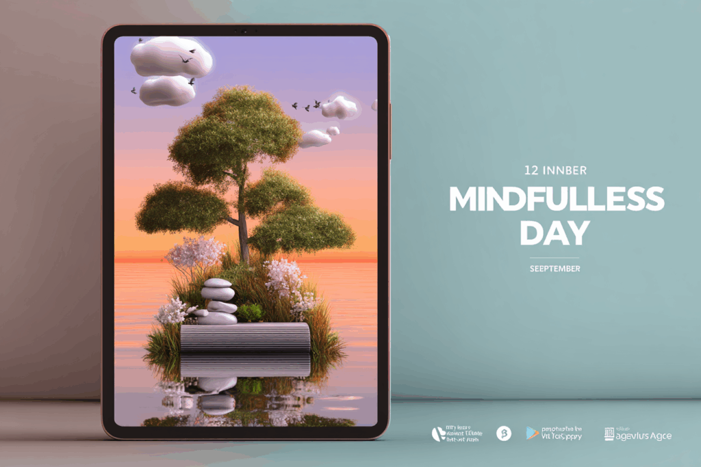 Visual Representation of Mindfulness Day