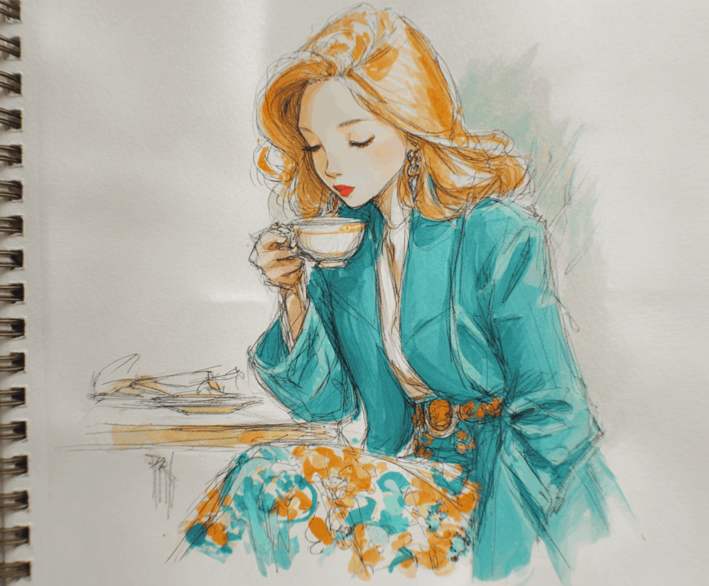 Coffee Time in Bohemian Paris