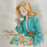 Coffee Time in Bohemian Paris