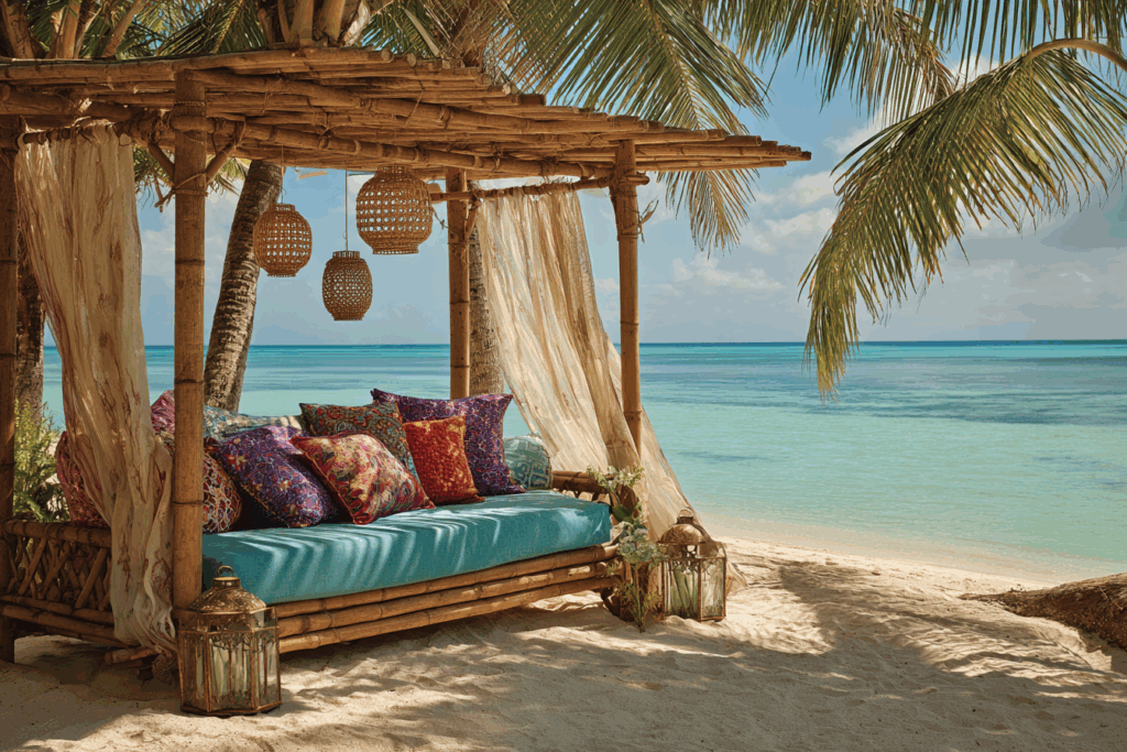 Tropical Beach Cabana
