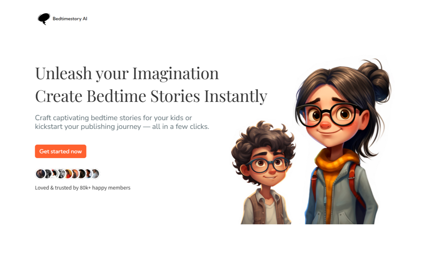 Bedtimestory AI 이미지
