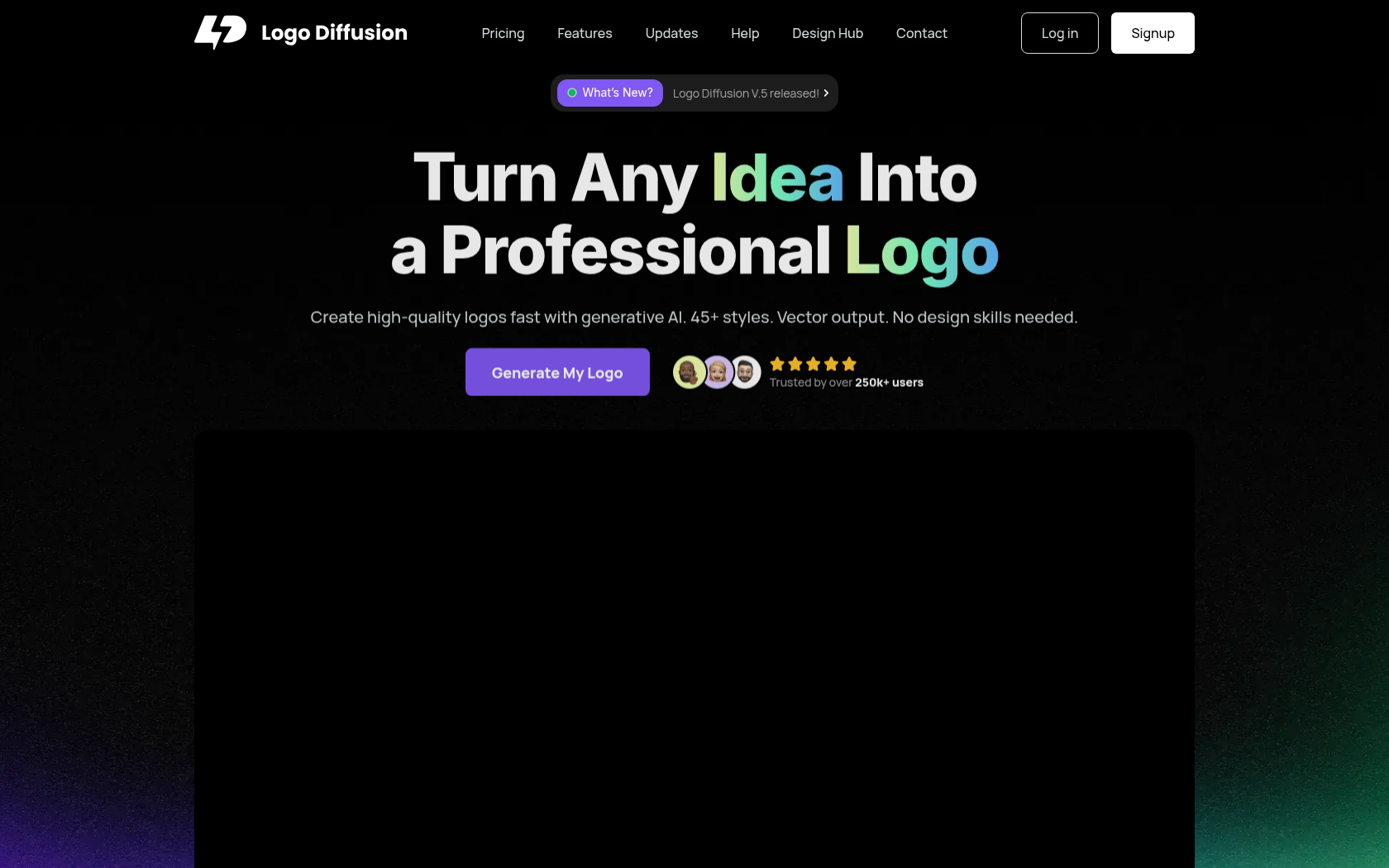 Logo Diffusion Image