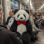 A Strange Sight on the Metropolitan Train