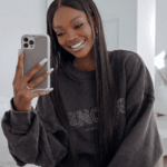 Mirror Portrait of a Stylish Woman