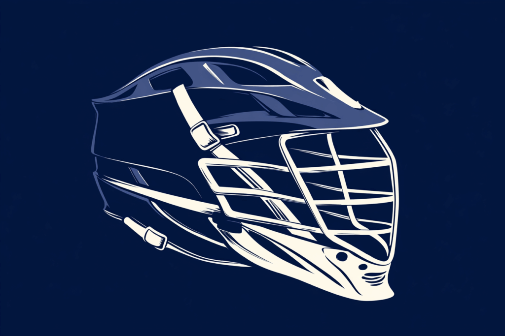 Icon of a Lacrosse Helmet