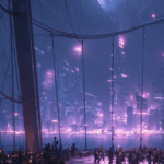 A Symphony of Light and Shadows in a Celestial City