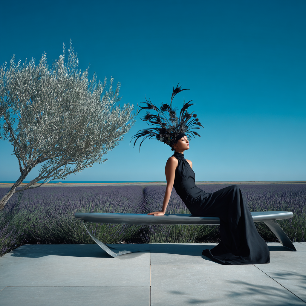 Avant-garde High Fashion Image Concept