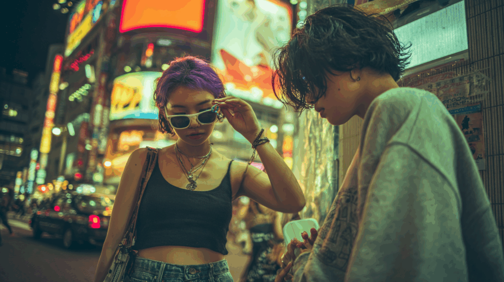 On the Streets of Tokyo